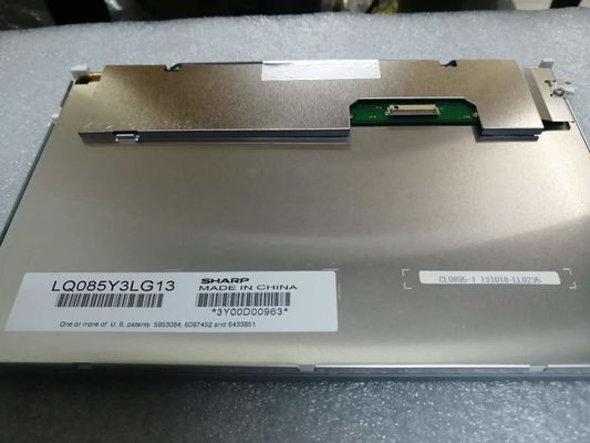 LQ085Y3LG13	シャープ8.5&quot; LCM 800×480RGB  450cd/mの²   産業LCD表示