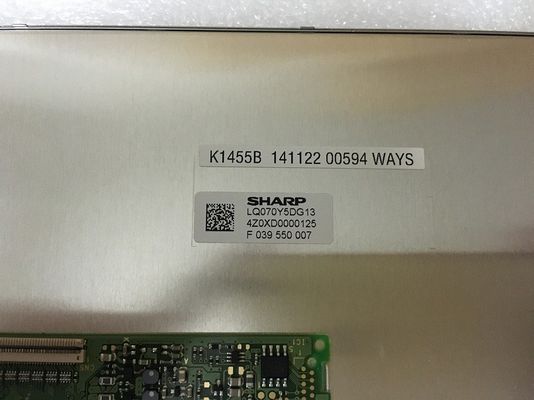 LQ070Y5DG13シャープ7&quot; LCM 800×480RGB   産業LCD表示   