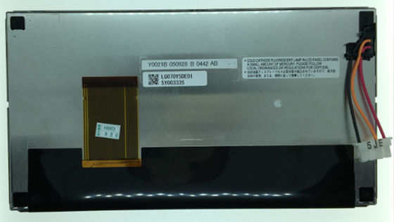 7&quot; LCM 800×480RGB 	320cd/mの² LQ070Y5DE01のシャープTFT LCDの表示