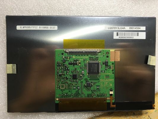 LQ070Y3LG4A	シャープ7&quot;	LCM	800×480RGB 	350cd/mの²産業LCDの表示