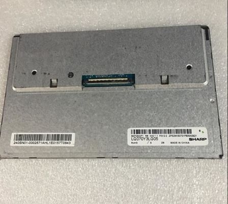 7&quot;	LCM	800×480RGB 	380cd/mの² LQ070Y3LG05のシャープ   TFT LCDの表示