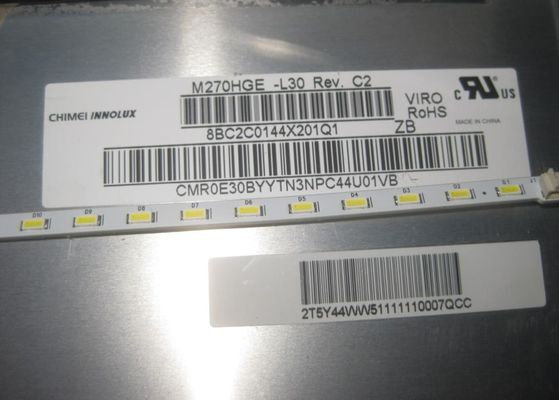 M270HGE-L30 CHIMEI Innolux 27.0&quot; 1920年（RGB） ×1080 300 cd/mの²産業LCDの表示