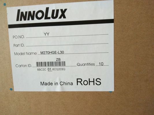 M270HGE-L30 CHIMEI Innolux 27.0&quot; 1920年（RGB） ×1080 300 cd/mの²産業LCDの表示