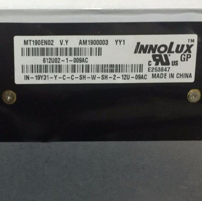 MT190EN02 V.Y Innolux 19.0」1280の（RGB） ×1024 250 cd/mの²産業LCDの表示