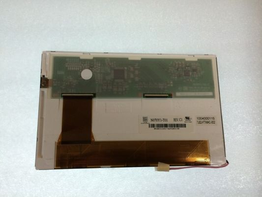 N070Y1-T01 CMO 7.0&quot; 800 （RGB） ×480 250 cd/mの²産業LCDの表示