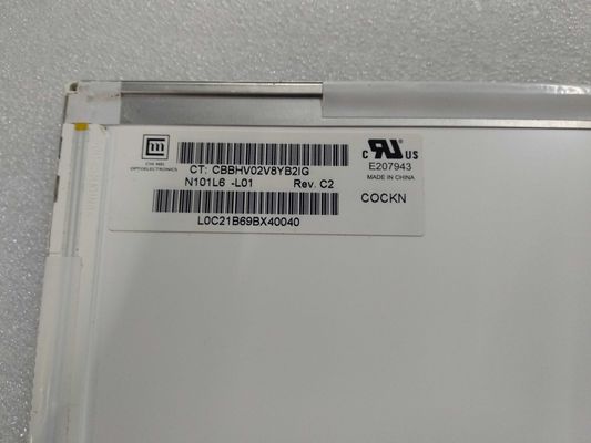 N101L6-L01 CMO 10.1」1024の（RGB） ×600 200 cd/mの²産業LCDの表示