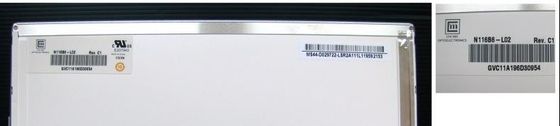 N116B6-L02 CMO 11.6」1366の（RGB） ×768 200 cd/mの²産業LCDの表示