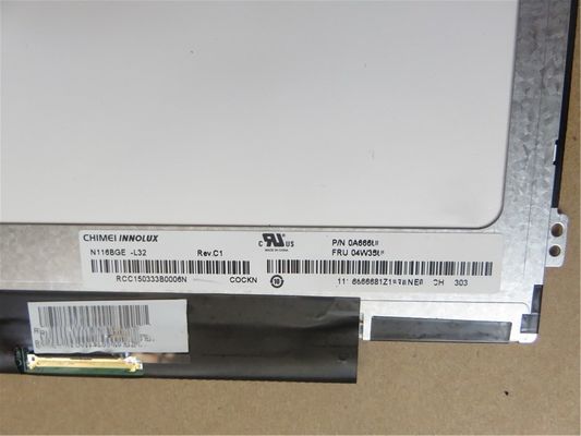 N116B6-L02 CMO 11.6」1366の（RGB） ×768 200 cd/mの²産業LCDの表示