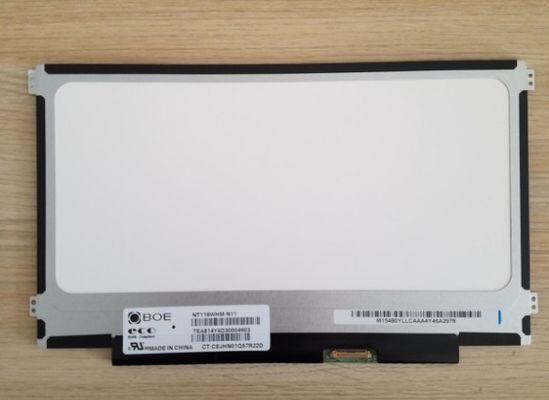 N116BGE-EA2 Innolux 11.6」1366の（RGB） ×768 220 cd/mの²産業LCDの表示