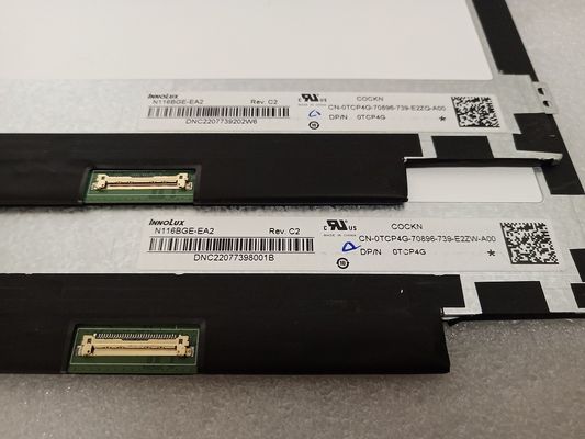 N116BGE-EB2 Innolux 11.6」1366の（RGB） ×768 220 cd/mの²産業LCDの表示