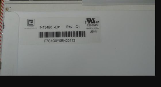 N134B6-L01 CMO 13.4」1366の（RGB） ×768 220 cd/mの²産業LCDの表示