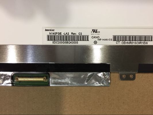 N140FGE-LA2 CHIMEI INNOLUX 14.0」1600の（RGB） ×900 300 cd/mの²産業LCDの表示