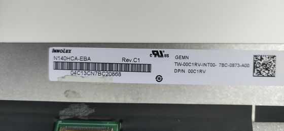 N140HCA-EBA INNOLUX 14.0」1920年の（RGB） ×1080 220 cd/mの²産業LCDの表示