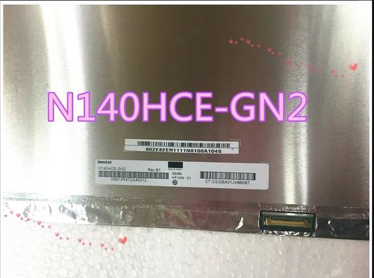 N140HCE-GN2 INNOLUX 14.0」1920年の（RGB） ×1080 340 cd/mの²産業LCDの表示