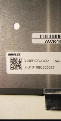 N140HCG-GQ2 INNOLUX 14.0」1920年の（RGB） ×1080 400 cd/mの²産業LCDの表示