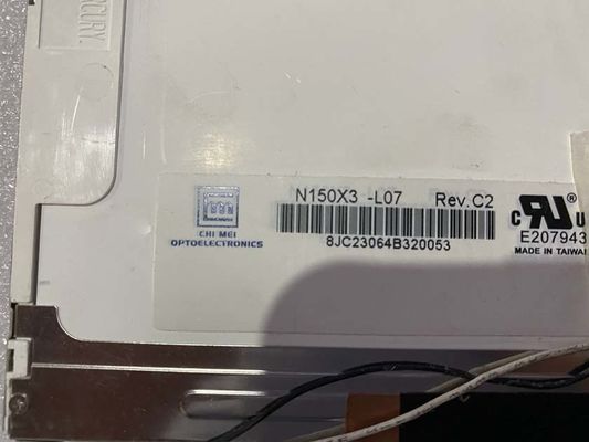 N150X3-L07 CMO 15.0」1024の（RGB） ×768 170 cd/mの²産業LCDの表示