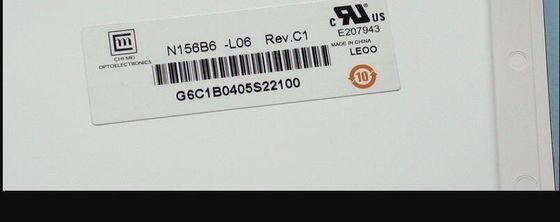 N156B6-L06 CMO 15.6」1366の（RGB） ×768 170 cd/mの²産業LCDの表示