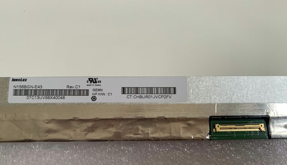 N156BGN-E43 Innolux 15.6」1366の（RGB） ×768 220 cd/mの²産業LCDの表示