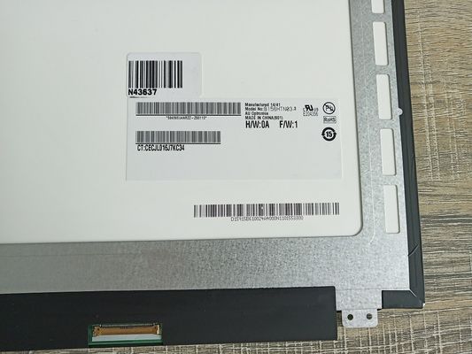 N156HGE-LA1 CHIMEI Innolux 15.6」1920年の（RGB） ×1080 300 cd/mの²産業LCDの表示