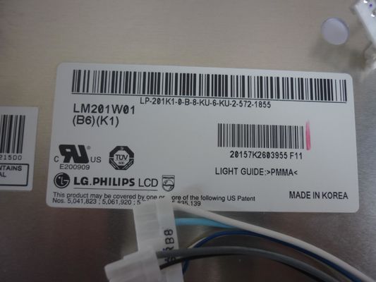 LM201W01-SLA3 LG. LCD 20.1&quot; 1680 ((RGB) ×1050 保存温度: -20 ~ 60 °C 産業用液晶ディスプレイ