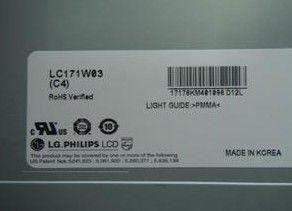 LC171W03-C4 LG. LCD 17.1&quot; 1280×768 450cd/m2 産業用液晶ディスプレイ