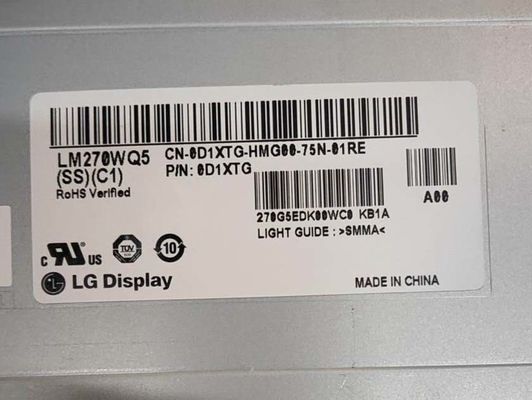 2560×1440 300cd/m2 Lcdビデオモジュール 27.0&quot; LM270WQ5-SSC1 89/89/89/89 (タイプ)