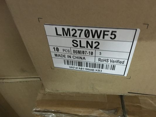 81PPI 27.0&quot; 1920x1080 300cd/m2 スクエア LCD パネル LM270WF5-SLB1 89/89/89/89 (タイプ)