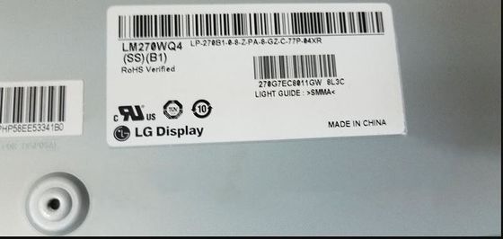 LM270WQ4-SSB1 LGの表示27.0&quot; 2560×1440 350cd/m2産業LCDの表示