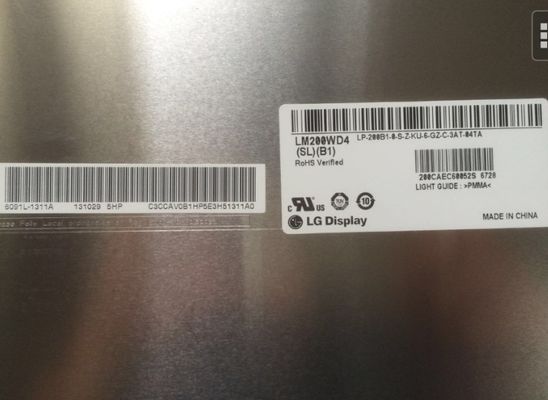 LM200WD4-SLB1 LGの表示20.0」1600の（RGB） ×900 250 cd/mの²産業LCDの表示