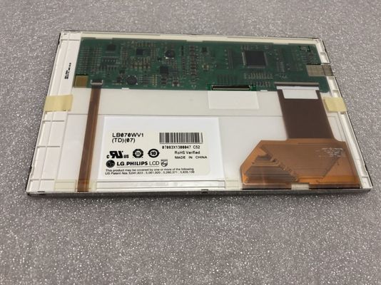 LB070WV1-TD07 LG. LCD 7.0&quot; 800 ((RGB) × 480 250 cd/m2 インダストリアルLCDディスプレイ