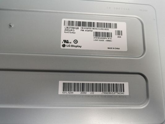 LM270WQB-SSA1 27.0&quot; 2560x1440 450cd/m2 89/89/89/89 産業用液晶ディスプレイ