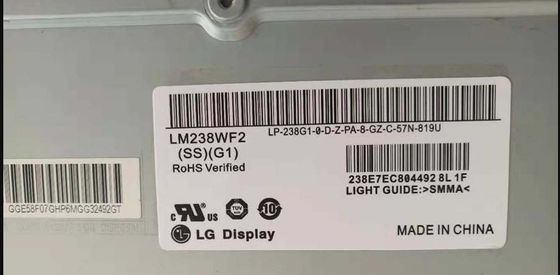 92PPI 23.8&quot;平方Tftディスプレイ 250cd/m2 LM238WF2-SSG1 89/89/89/89 (ミニ.)