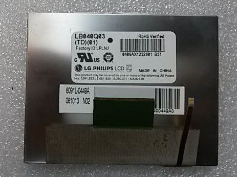 LB040Q03-TD01 LG. LCD 4.0&quot; 320 ((RGB) × 240 200 cd/m2 産業用液晶ディスプレイ