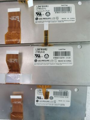 LB070W02-TMJ2 LCD 7.0&quot; 480 ((RGB) × 234 220 cd/m2 産業用液晶ディスプレイ