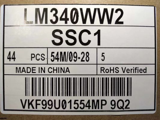 LM340WW2-SSC1 LGの表示34&quot; 2560 （RGB） ×1080 300 cd/mの²産業LCDの表示
