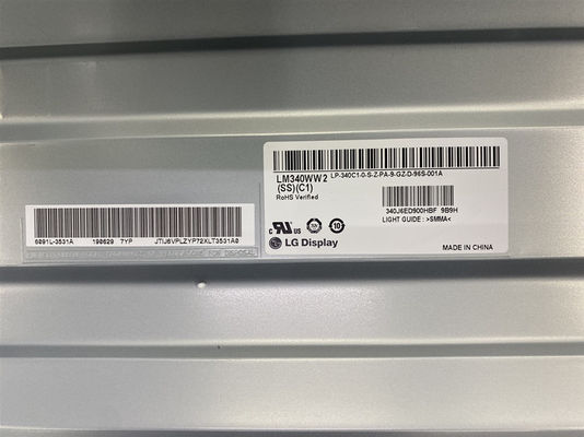 LM340WW2-SSC1 LGの表示34&quot; 2560 （RGB） ×1080 300 cd/mの²産業LCDの表示