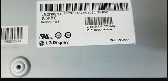 LM270WQ4-SSB3 LGの表示27.0&quot; 2560 （RGB） ×1440 350 cd/mの²産業LCDの表示