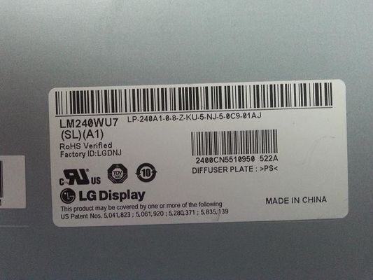 1920×1200 400cd/m2 スクウェアTftディスプレイ 94PPI LM240WU7-SLB3 89/89/89/89 (タイプ)