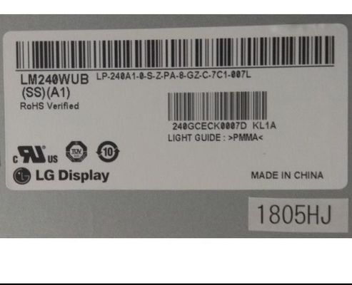 LM240WUB-SSA1 LGの表示24.0&quot; 1920年（RGB） ×1200 350 cd/mの²産業LCDの表示