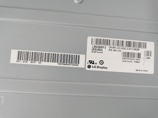 LM238WF2-SSM2 LGの表示23.8&quot; 1920年（RGB） ×1080 250 cd/mの²産業LCDの表示