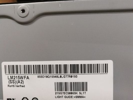 LM215WFA-SSA1 LGの表示21.5&quot; 1920年（RGB） ×1080 250 cd/mの²産業LCDの表示