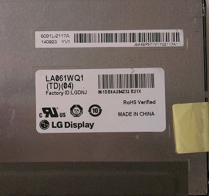LA061WQ1-TD04 LGの表示6.1&quot; 480 （RGB） ×272 250 cd/mの²産業LCDの表示