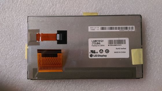 LA061WQ1-TD04 LGの表示6.1&quot; 480 （RGB） ×272 250 cd/mの²産業LCDの表示