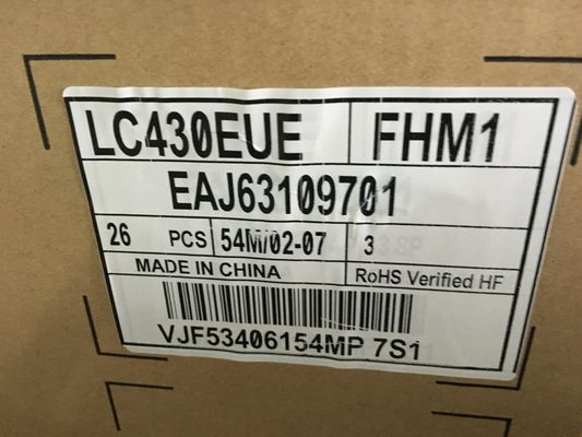 LD430EUE-FHC1 LGの表示43&quot; 1920年（RGB） ×1080 300 cd/mの²産業LCDの表示