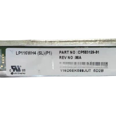LP116WH4-SLP1 LGの表示11.6」1366の（RGB） ×768 400 cd/mの²産業LCDの表示