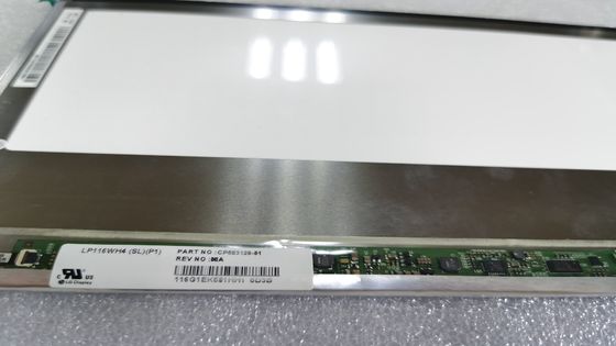 LP116WH4-SLP1 LGの表示11.6」1366の（RGB） ×768 400 cd/mの²産業LCDの表示