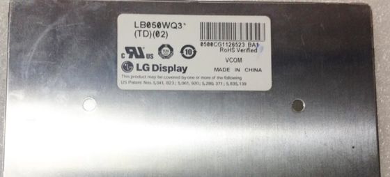 LB050WQ3-TD02 LG. LCD 5.0&quot; 480×272 ((RGB) 500 cd/m2 産業用液晶ディスプレイ