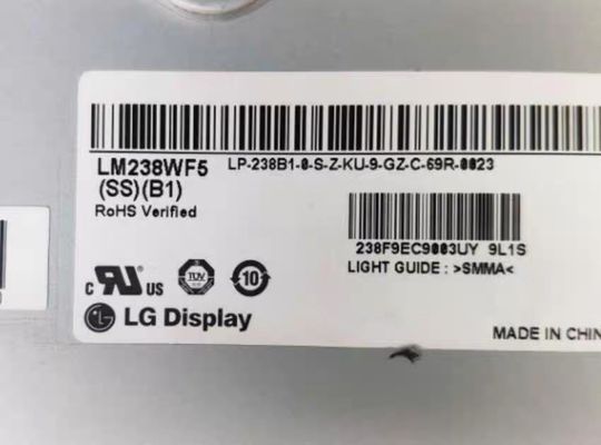 LM238WF5-SSB1 LGの表示23.8&quot; 1920年（RGB） ×1080 250 cd/mの²産業LCDの表示