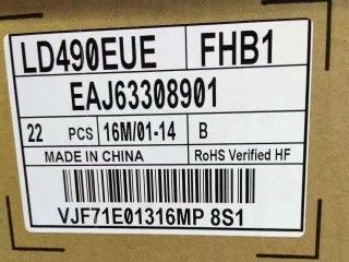 LGディスプレイ 49&quot; 450cd/m2 45PPI WLED LCDディスプレイ LD490EUE-FHB1 89/89/89/89 (タイプ)