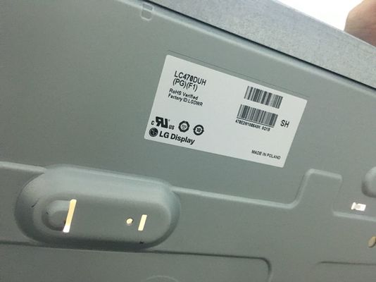 47&quot; 1920×1080 400cd/m2 46PPI 平方 Tft スクリーン LC470DUH-PGF1 89/89/89/89 (タイプ)
